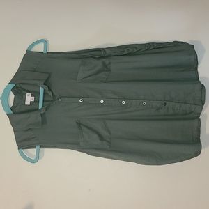 SO Button Up Muscle Tee